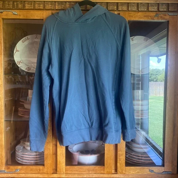 American Eagle Blue Hooded Sweatshirt - Picture 1 of 5